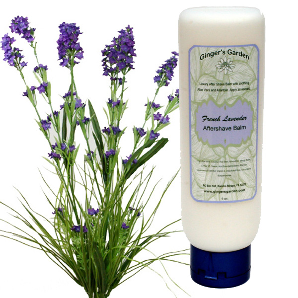 Aftershave Balm Natural French Lavender with Organic Aloe Vera